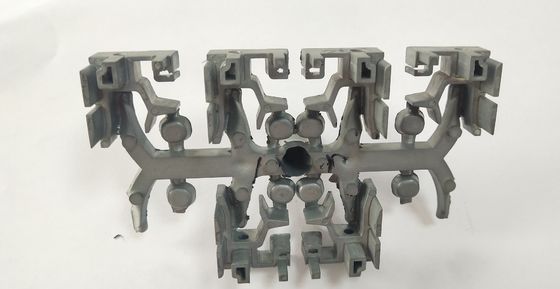 উচ্চ প্রেস ADC12 ডাই কাস্টিং উপাদান Anodize গুটিকা বিস্ফোরিত